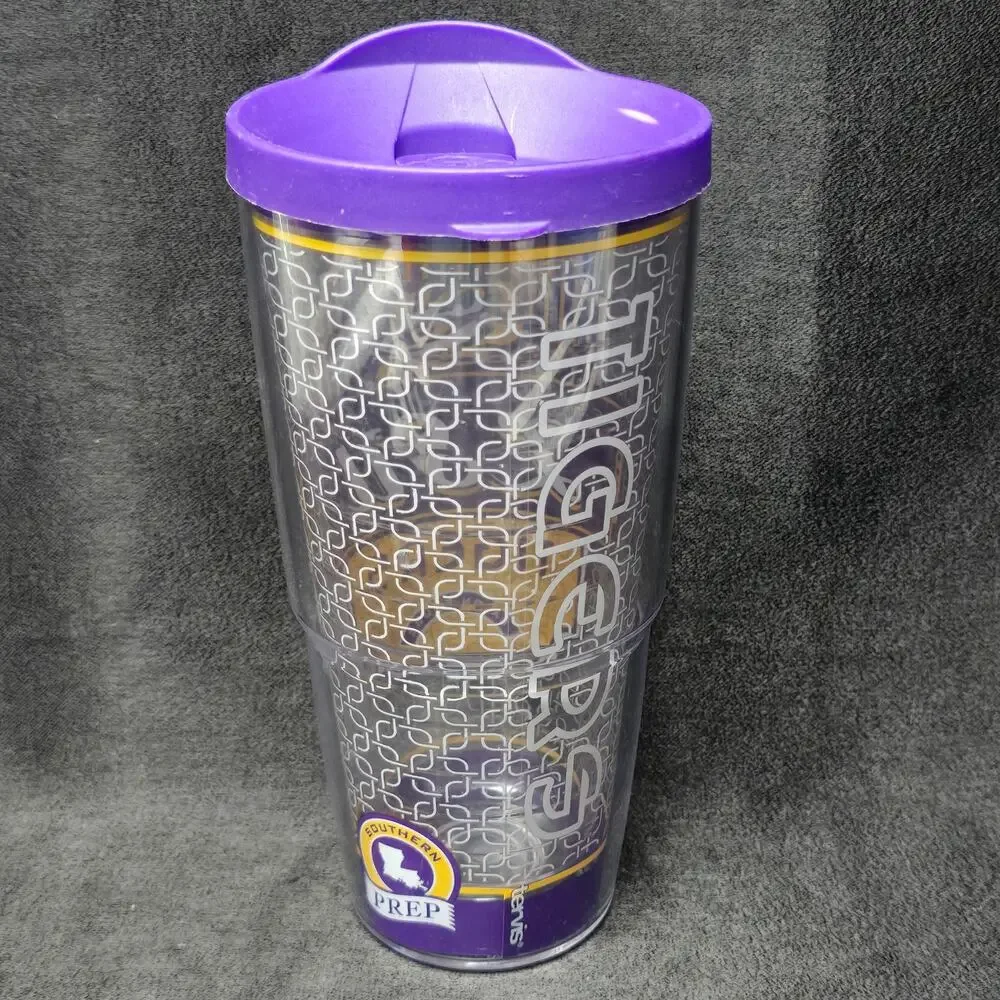 LSU Tigers Tervis Cup with Lid & Cheez It Citrus Bowl Program Purdue College Mag